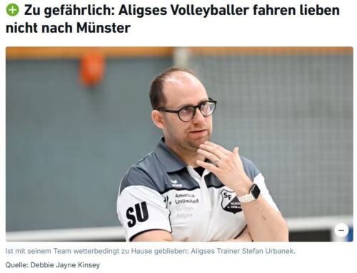 Volleyball – 2. Bundesliga Nord Herren: Spielabsage gegen die Münster Volleys – Link zum Pressebericht bei NP+