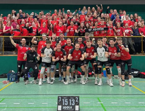 Volleyball – 2. Bundesliga Nord Herren: Derbysieg bei den Giesen GRIZZLYS II – Berichte zum Spiel vom 08.03.2026 (aus den VBL-News + Link zum Pressebericht bei NP+)